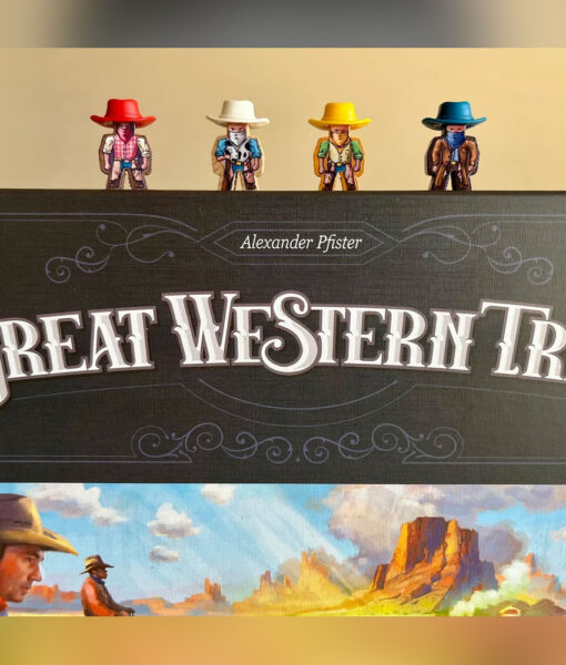 Autocollants pour le jeu de société Great Western Trail (deuxième édition)