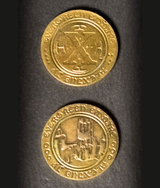Ensemble de pièces de monnaie en métal - Chiffres romains