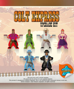 Autocollants pour le jeu de société Colt Express