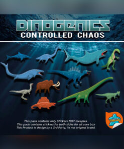Autocollants pour l'extension Controlled Chaos de Dinogenics