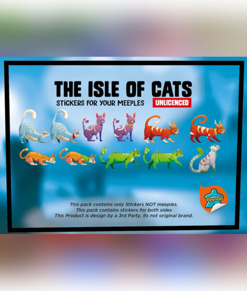 Autocollants pour le jeu de société The Isle of Cats