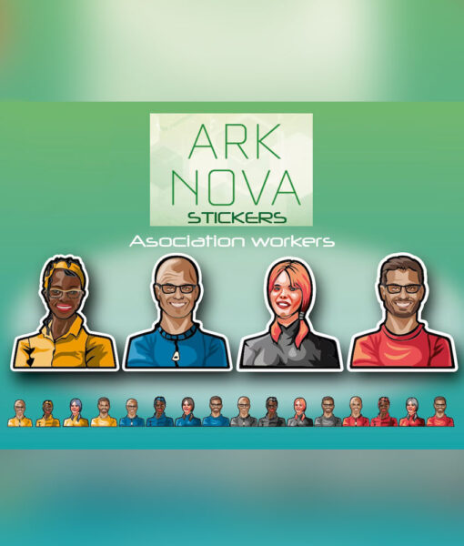Autocollants pour le jeu de société Ark Nova