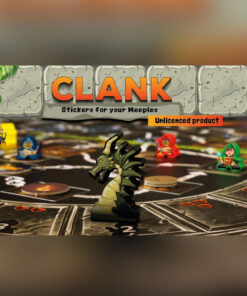 Autocollants pour le jeu de société Clank!: A Deck Building Game