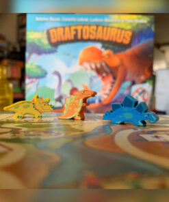 Autocollants pour le jeu de société Draftosaurus