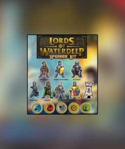 Autocollants pour le jeu de société Lords of Waterdeep et l'extension Scoundrels of Skullport