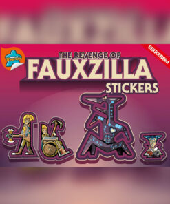 Autocollants pour l'extension The Revenge of Fauxzilla par Meeples Upgrade