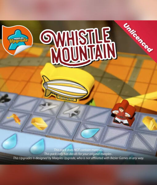 Autocollants pour le jeu de société Whistle Mountain