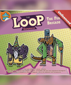 Autocollants pour le jeu de société The Loop: The Fur Brigade